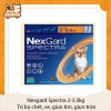 Nexgard Spectra Trị ve, bọ chét, giun tim, giun tròn