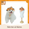 Nón len cho chó mèo