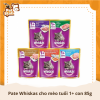 Pate Whiskas cho mèo tuổi 1+ 85g